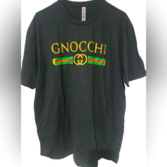 custom Tops - Custom Tshirt Italian Celebration Sizes L and XL Available